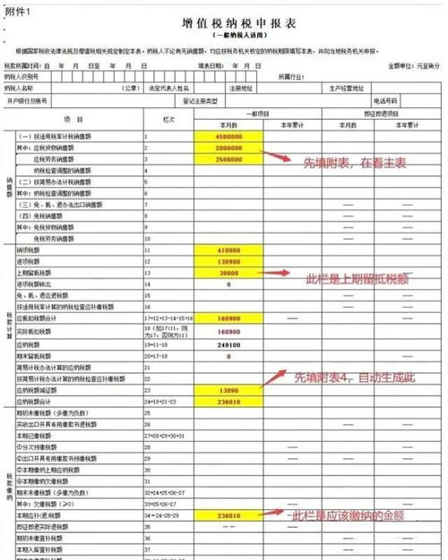 一般纳税人纳税申报流程